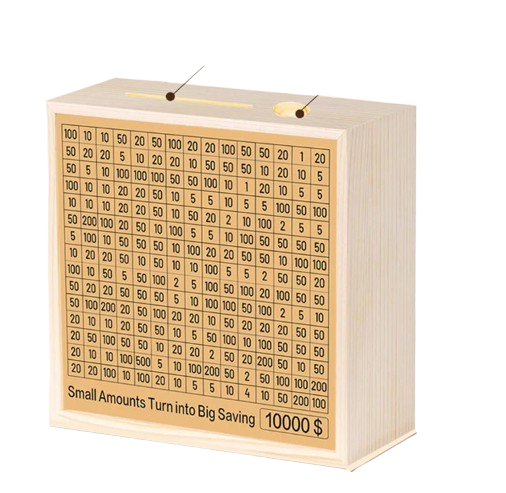 Technical specifications for Cash Vault Savings Box