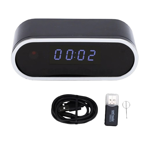 Mini Clock WiFi Camera complete monitoring system