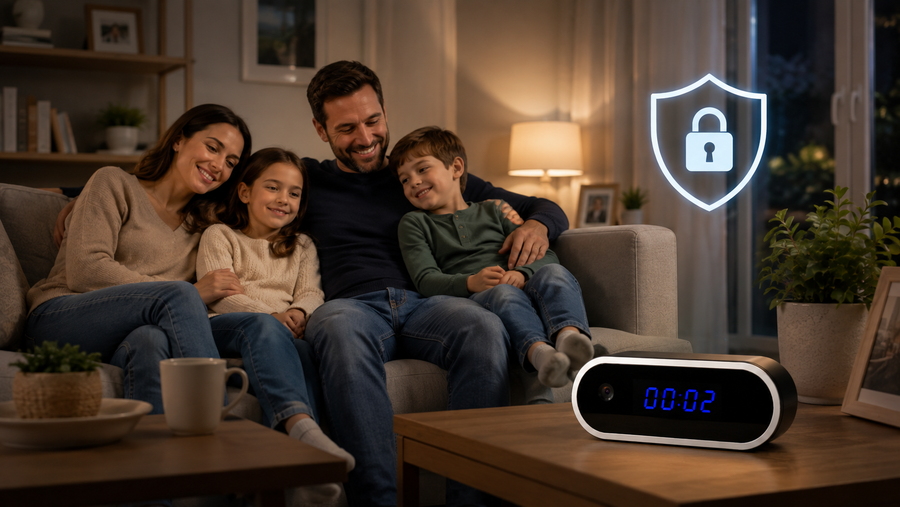 Dual Functional LED Clock
