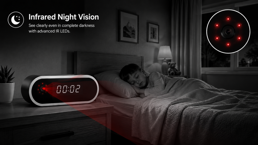 Invisible Infrared Night Vision